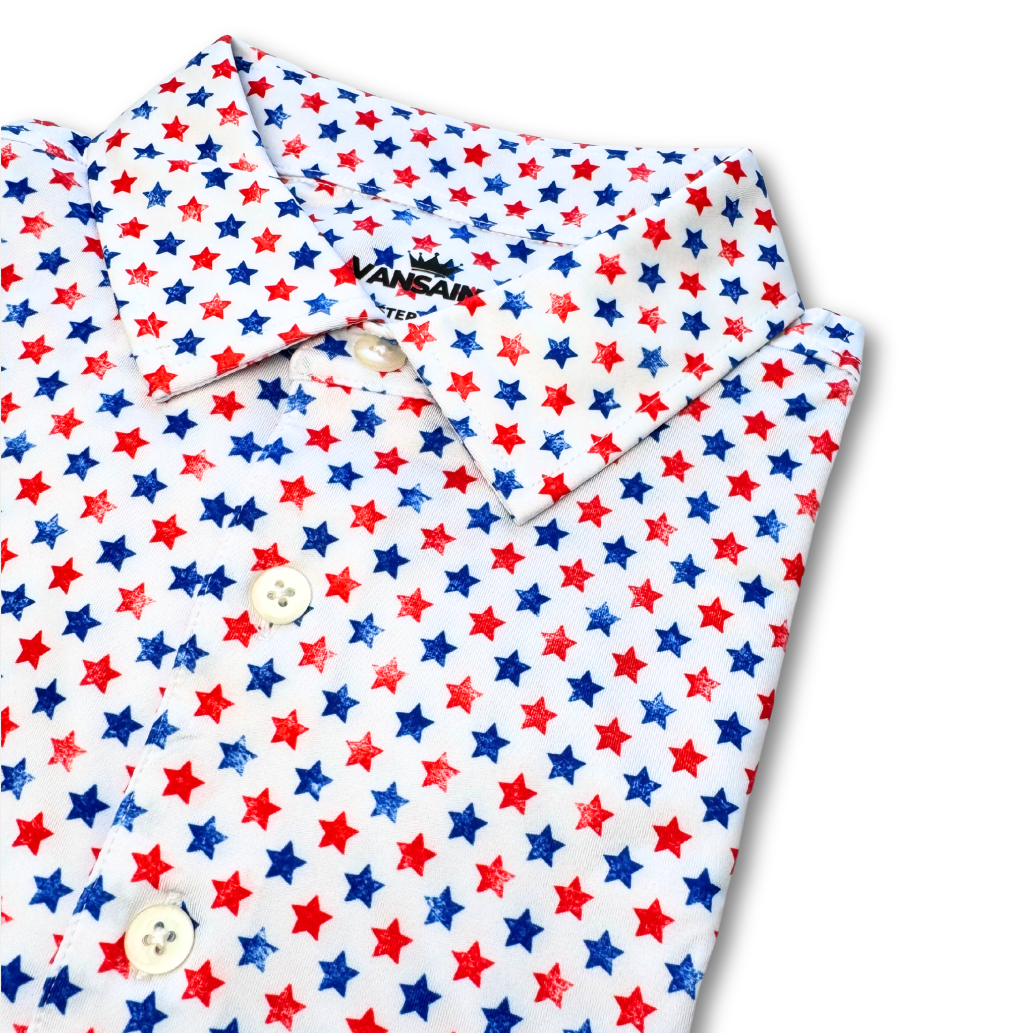 Old Glory | VANSAINT Vibrant & Patriotic Men's Polo Shirt