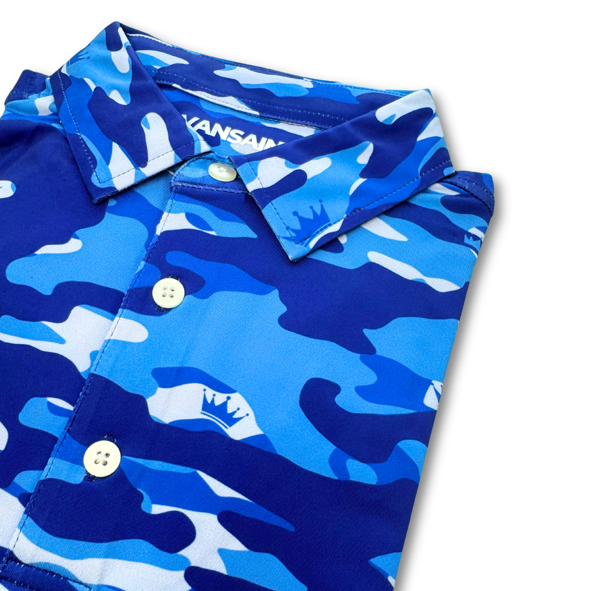 Camo Commander | VANSAINT Vibrant & Breathable Men's Polo Shirt