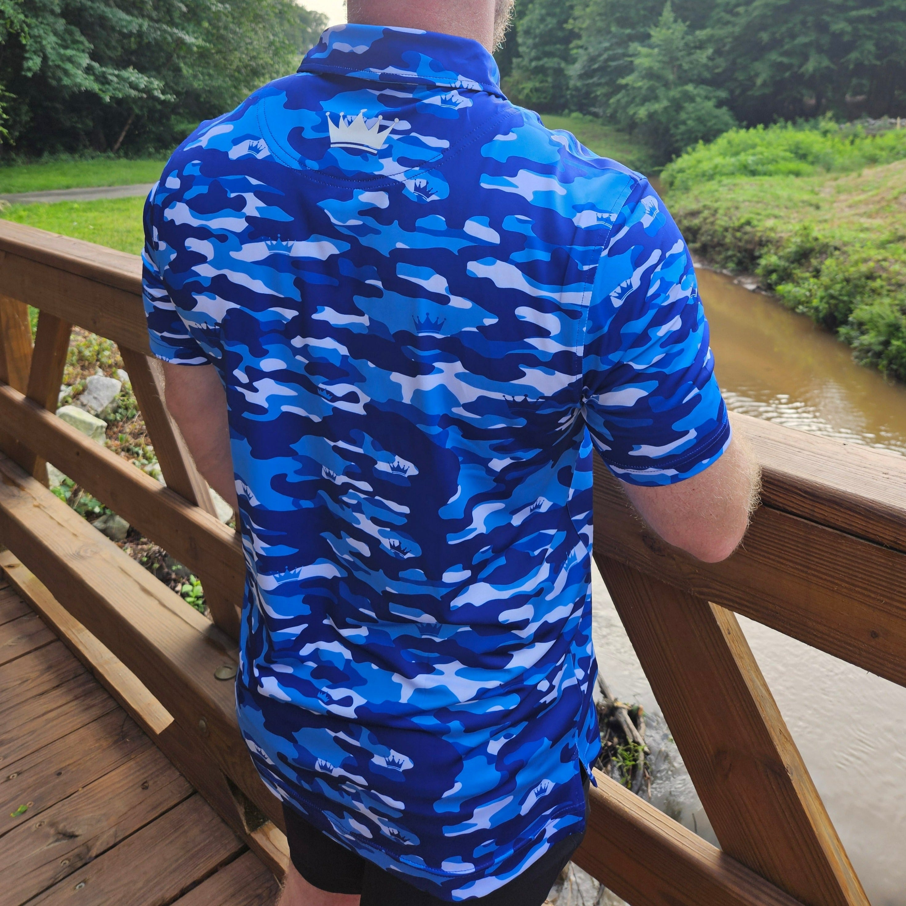 Camo Commander | VANSAINT Vibrant & Breathable Men's Polo Shirt