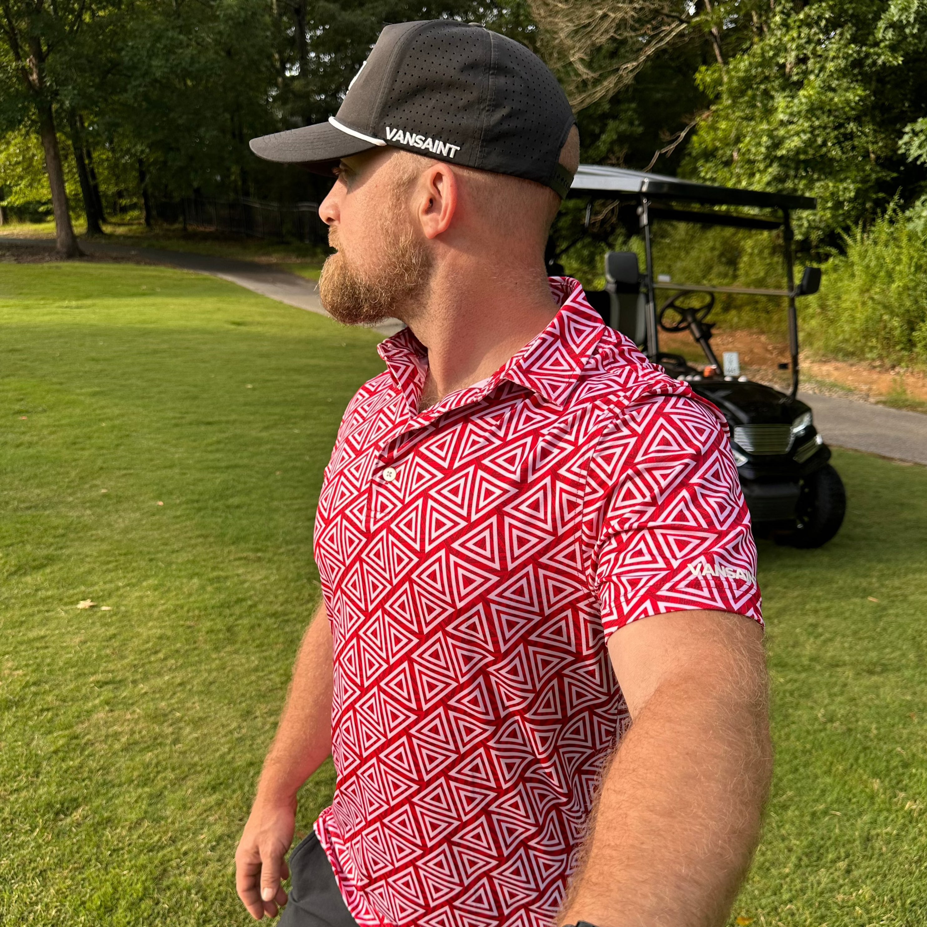 Triangle Tango | VANSAINT Golf Polo