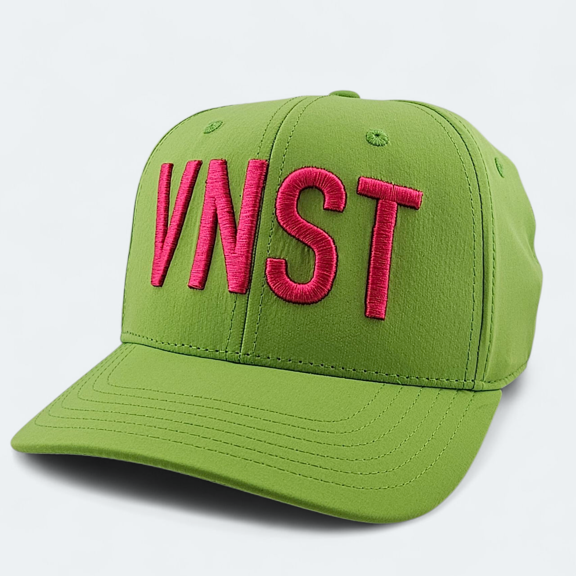 VANSAINT Block Logo Hat – Electric Lime