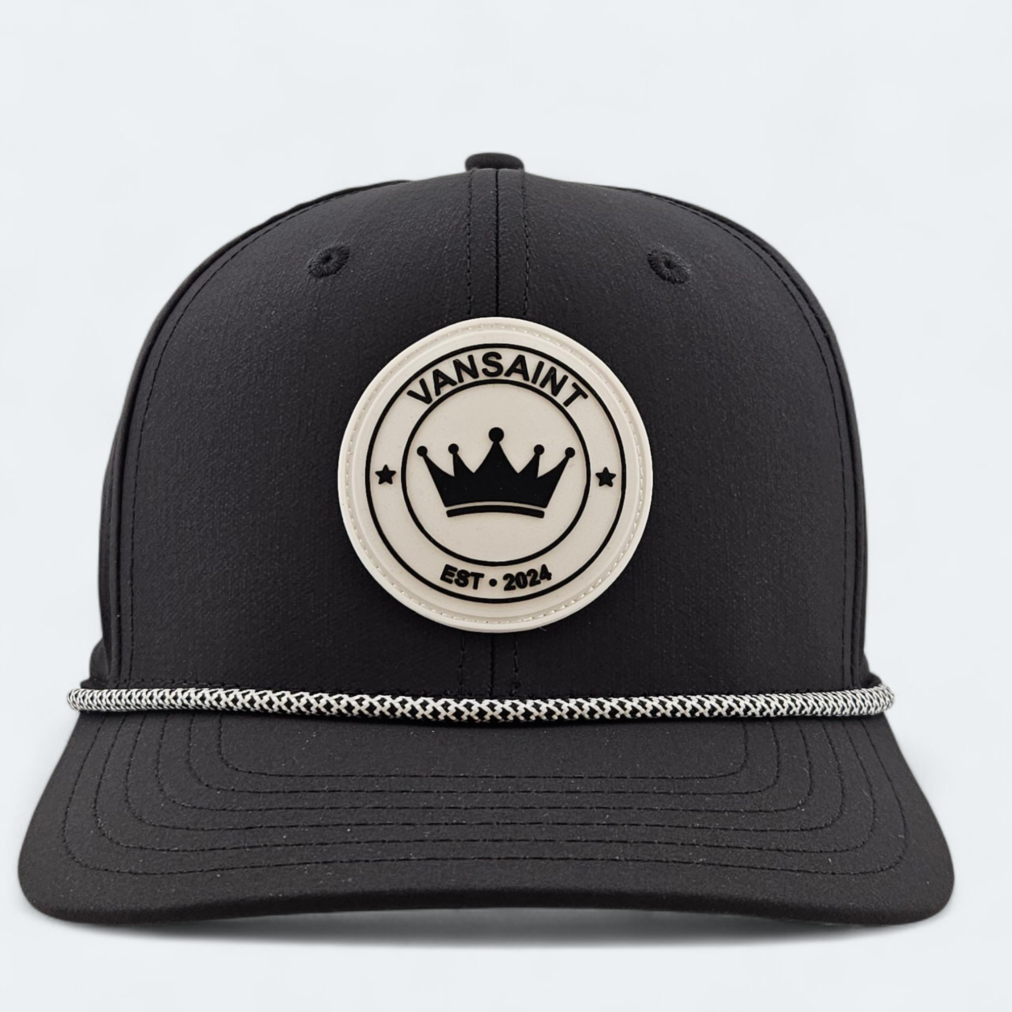 VANSAINT Rubber Patch Hat – Black