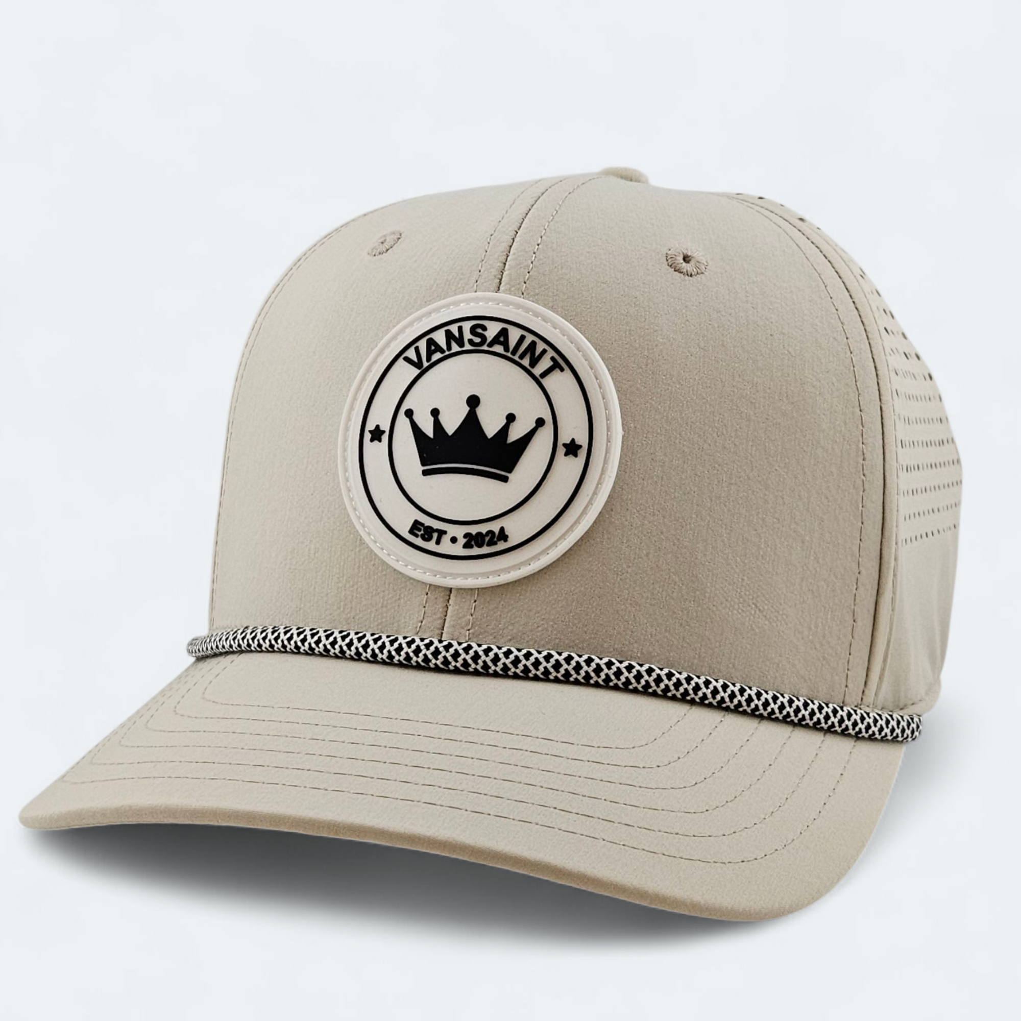 VANSAINT Rubber Patch Hat – Stone